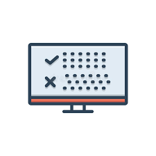 A row of correct text abvove a row of incorrect text